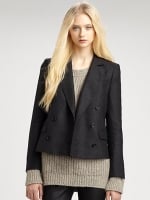 Cropped jacket like Emilys at Saks Fifth Avenue