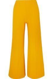 Cropped knitted wide-leg pants alaia at Net A Porter