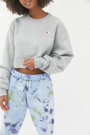 Cropped sweatshirt at Urban Outfitters