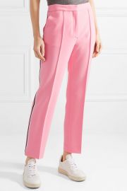 Cropped woven slim-leg pants at Net A Porter