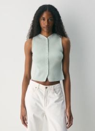 Croquet Sweater Vest - Wonder Yarn at Aritzia