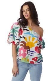 Crosby by Mollie Burch Palmer Top in Yamas at Crosby by Mollie Burch