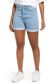 Cross Colours Cuffed Denim Shorts at Nordstrom