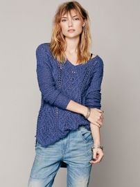 Cross My Heart Pullover at Free People