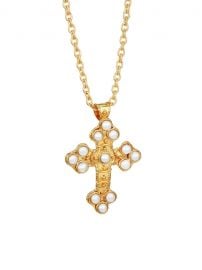 Cross Pendant Necklace by Sylvia Toledano at Saks Fifth Avenue