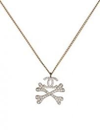 Crossbones Pendant Necklace by Chanel at The Real Real