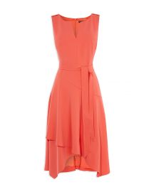 Crossover-Hem Midi Dress by Karen Millen at Bloomingdales