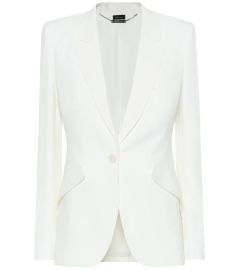 Crpe Blazer  Alexander McQueen - com at Mytheresa