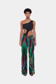 Cruise Trousers Birds of Paradise - at Louisa Ballou