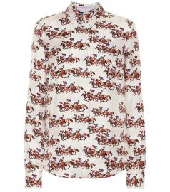 Cruz printed wool and silk shirt at Mytheresa