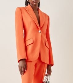 Crystal-Embellished Wool Cady Blazer By David Koma at Moda Operandi