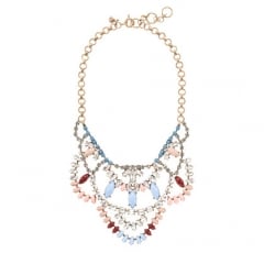 Crystal Lace Necklace at J. Crew