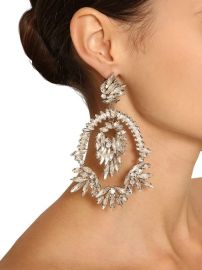 Crystal Pendant Earrings by Raisa & Vanessa at Luisaviaroma