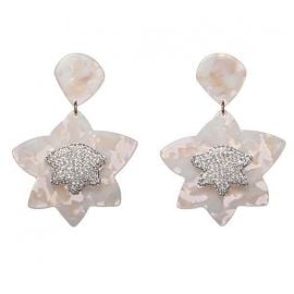 Crystal Star Drop Earrings by Lele Sadoughi at Lele Sadoughi