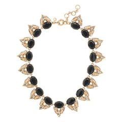 Crystal Stone Cluster Necklace at J. Crew