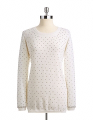 Crystal Studded top at Lord & Taylor