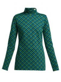 Cube jacquard top at Matches