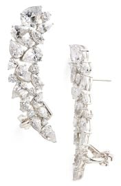 Cubic Zirconia Stud Ear Crawlers at Nordstrom