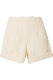 Cult Gaia - Shadi frayed shorts at Net A Porter