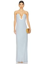 Cult Gaia Abril Gown In Coastal at Revolve