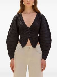 Cult Gaia Blair Cardigan Black at Farfetch