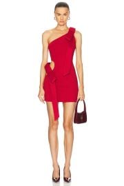 Cult Gaia Blendie Knit Dress in Merlot FWRD at FWRD