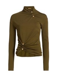 Cult Gaia Callie Pinned Jersey Top at Saks Fifth Avenue