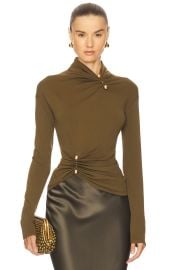 Cult Gaia Callie Top In Rosemary at Revolve