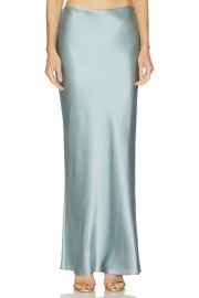 Cult Gaia Chantel Skirt In Celadon at Revolve