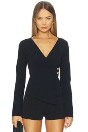 Cult Gaia Collette Top In Black at Revolve