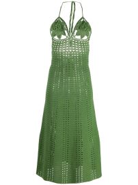 Cult Gaia Crochet tie-fastening Dress - at Farfetch