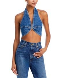 Cult Gaia Diem Denim Halter Top Bloomingdale39s at Bloomingdales
