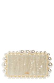 Cult Gaia Eos Beaded Acrylic Box Clutch at Nordstrom