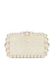 Cult Gaia Eos Box Clutch In Pearl at Revolve