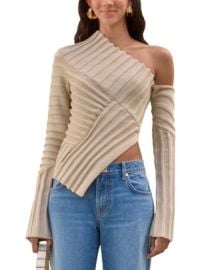Cult Gaia Jaidan Asymmetric Knit Top Bloomingdale39s at Bloomingdales