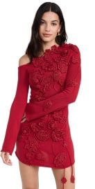 Cult Gaia Kaela Knit Dress Merlot S at Shopbop