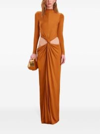 Cult Gaia Keri Dress Orange at Farfetch