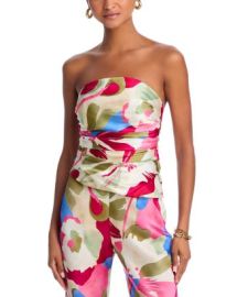 Cult Gaia Krisha Gathered Strapless Top Bloomingdale39s at Bloomingdales