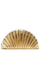 Cult Gaia Nala Mini Clutch Gold One Size at Shopbop