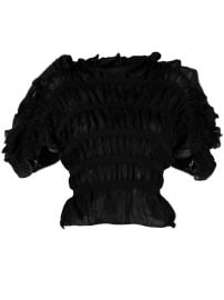 Cult Gaia Roslyn Ruffled T-shirt - at Farfetch