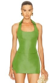 Cult Gaia Tarini Top In Pistachio at Revolve