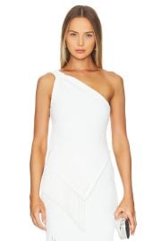 Cult Gaia Trista Top In Off White at Revolve