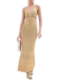 Cult Gaia Womens Knit Cutout Maxi Dress at Shop Simon