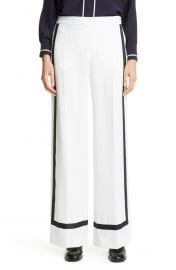 Cuneo Grosgrain Trim Trousers at Nordstrom