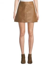 Cupcakes and Cashmere Marrie Leather Mini Skirt at Neiman Marcus