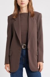 Curator Crepe Relaxed Blazer at Nordstrom Rack