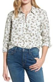 Current Elliott Floral Everyday Shirt at Nordstrom