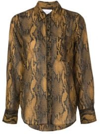 Current Elliott Snakeskin Print Shirt - Farfetch at Farfetch