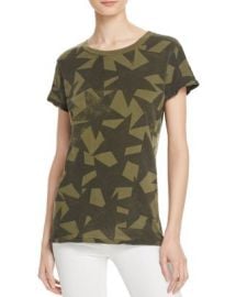 Current Elliott The Crewneck Star Print Tee at Bloomingdales