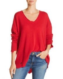 Current Elliott The Destroyed Drop-Shoulder Sweater Women - Bloomingdale s at Bloomingdales